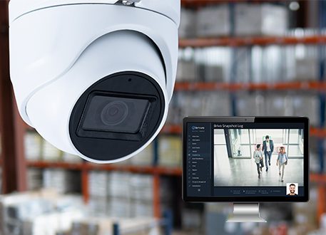 security camera and face monitoring